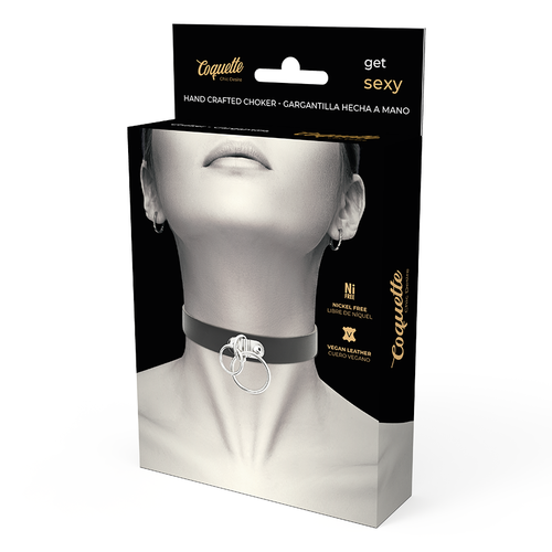 Coquette Chic Halsband Doppelring Cosplay