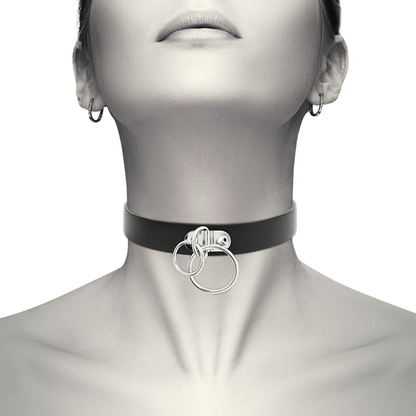 Coquette Chic Halsband Doppelring Cosplay