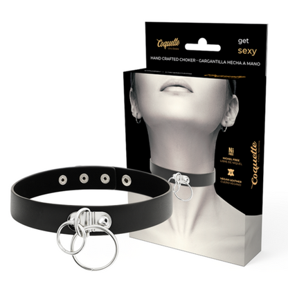 Coquette Chic Halsband Doppelring Cosplay