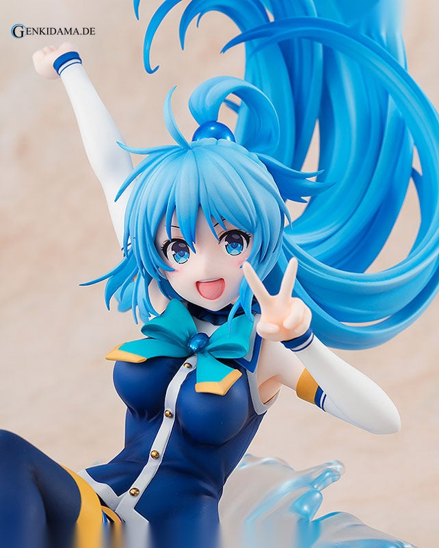 KonoSuba Aqua Sneaker Bunko 30th Anniversary Ver. - Anime Figuren günstig kaufen