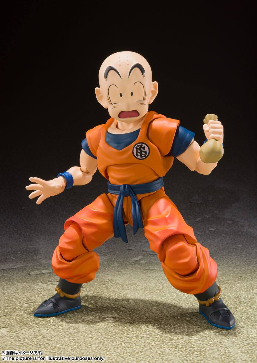 Krillin Earth's Strongest Man S.H. Figuarts Bandai Tamashii Nations - Anime Figuren günstig kaufen