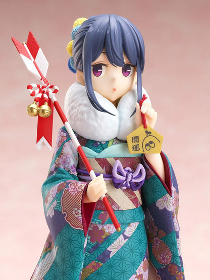 Laid-Back Camp PVC Statue Rin Shima Furisode Ver. - Anime Figuren günstig kaufen