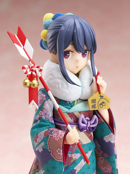 Laid-Back Camp PVC Statue Rin Shima Furisode Ver. - Anime Figuren günstig kaufen