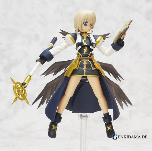 Magical Girl Lyrical Nanoha The Movie 2nd Figma Actionfigur Hayate Yagami A´s Ver. - Anime Figuren günstig kaufen
