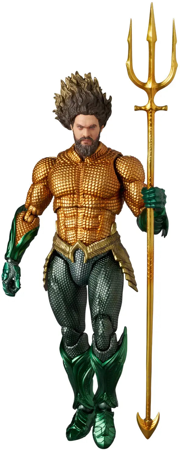 Aquaman and the Lost Kingdom - Aquaman (Gold ＆ Green Suit Ver.) MAFEX Medicom