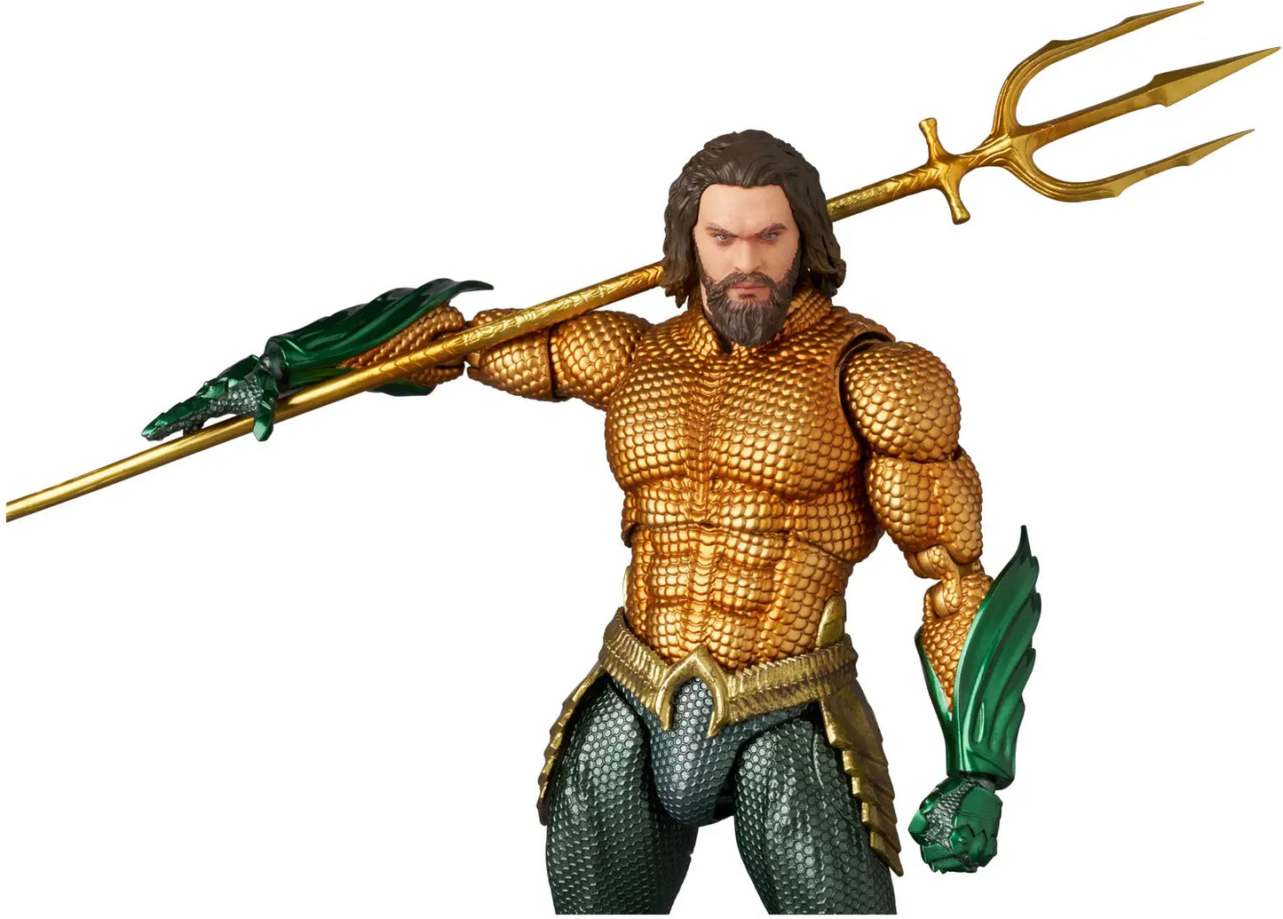 Aquaman and the Lost Kingdom - Aquaman (Gold ＆ Green Suit Ver.) MAFEX Medicom