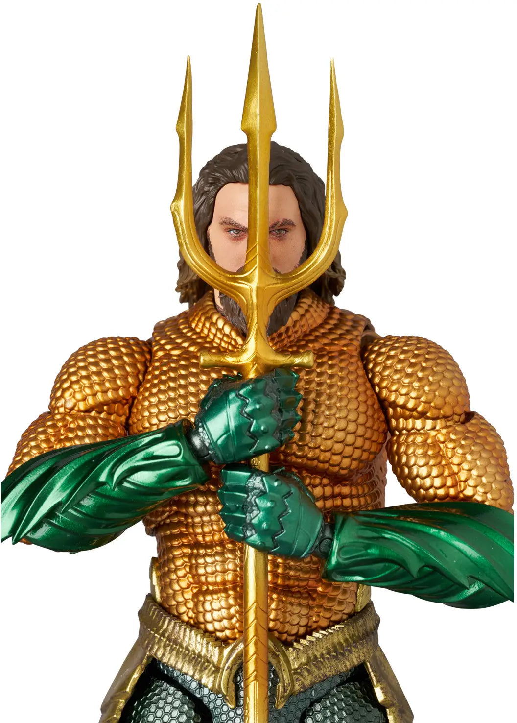 Aquaman and the Lost Kingdom - Aquaman (Gold ＆ Green Suit Ver.) MAFEX Medicom