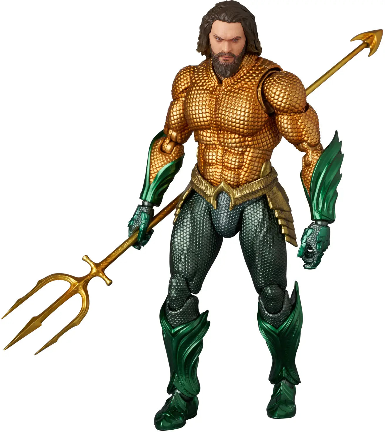 Aquaman and the Lost Kingdom - Aquaman (Gold ＆ Green Suit Ver.) MAFEX Medicom