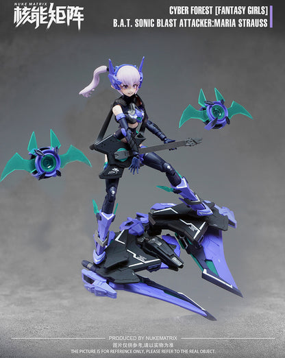 B.A.T. Sonic Blast Attacker:Maria Strauss Plastic Model Kit Nuke Matrix - Anime Figuren günstig kaufen
