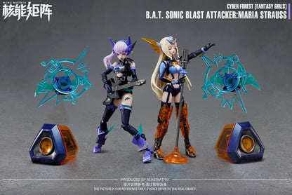B.A.T. Sonic Blast Attacker:Maria Strauss Plastic Model Kit Nuke Matrix