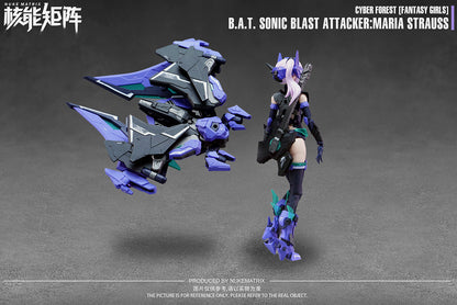 B.A.T. Sonic Blast Attacker:Maria Strauss Plastic Model Kit Nuke Matrix - Anime Figuren günstig kaufen