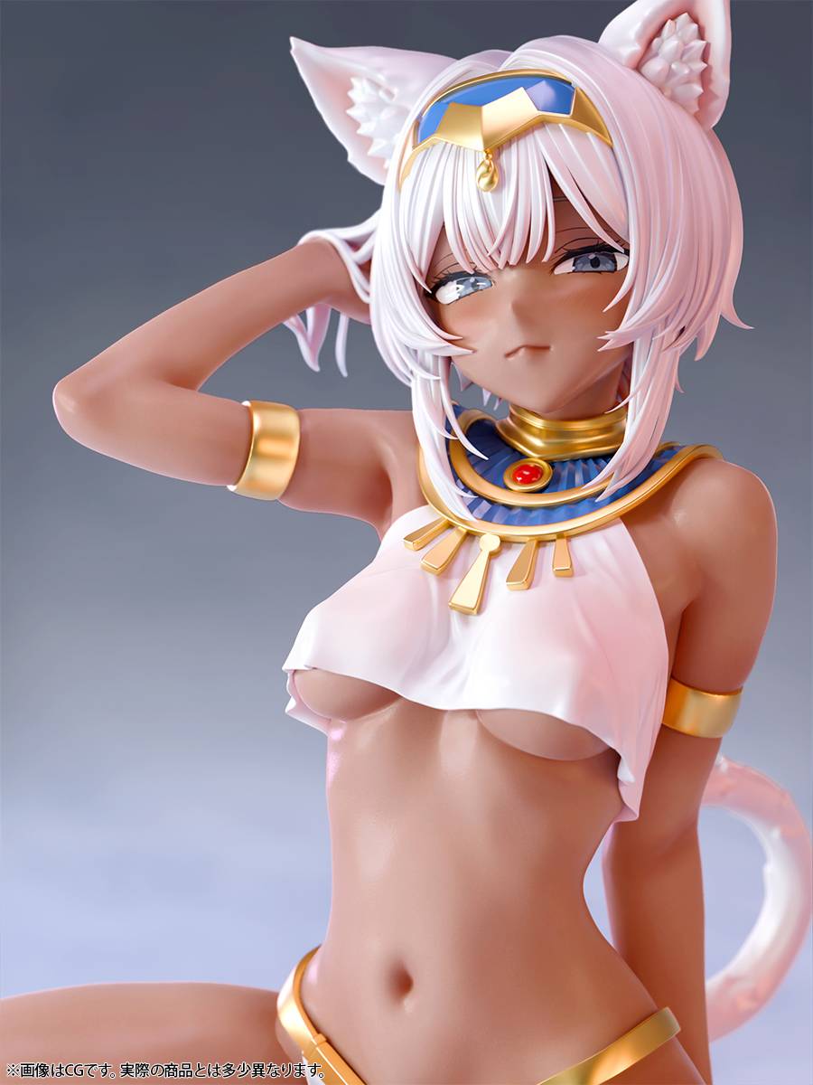 Brown Tanned Cat Girl Titi Original Character B`full Fots Japan 1/5