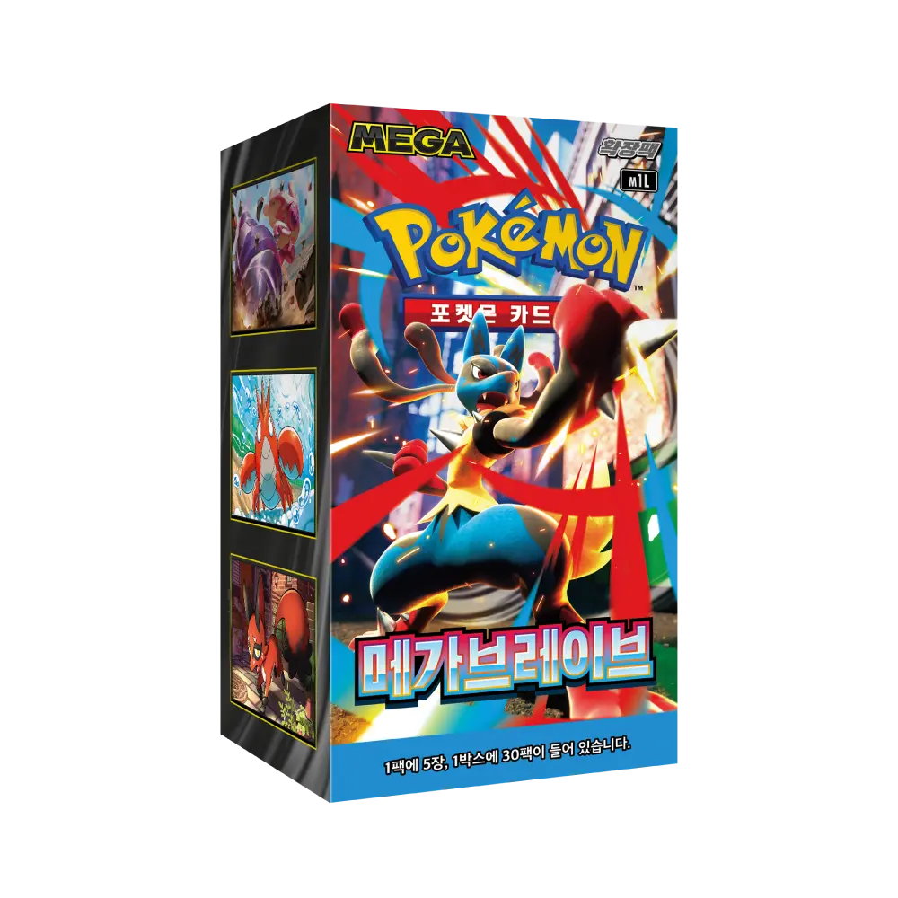 Pokémon TCG | Mega Brave (M1L) | Display (KOR) - Anime Figuren günstig kaufen