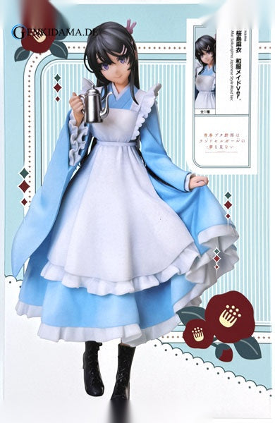 Rascal Does Not Dream of a Knapsack Kid Mai Sakurajima Japanese Style Maid Ver. - Anime Figuren günstig kaufen