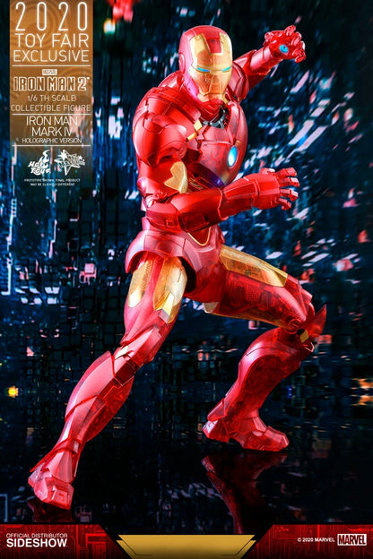 Iron Man Mark IV (Holographic Version) – 1/6 Scale Collectible Figure | Hot Toys - Anime Figuren günstig kaufen