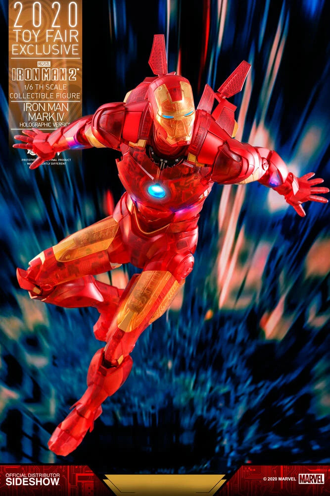 Iron Man Mark IV (Holographic Version) – 1/6 Scale Collectible Figure | Hot Toys - Anime Figuren günstig kaufen
