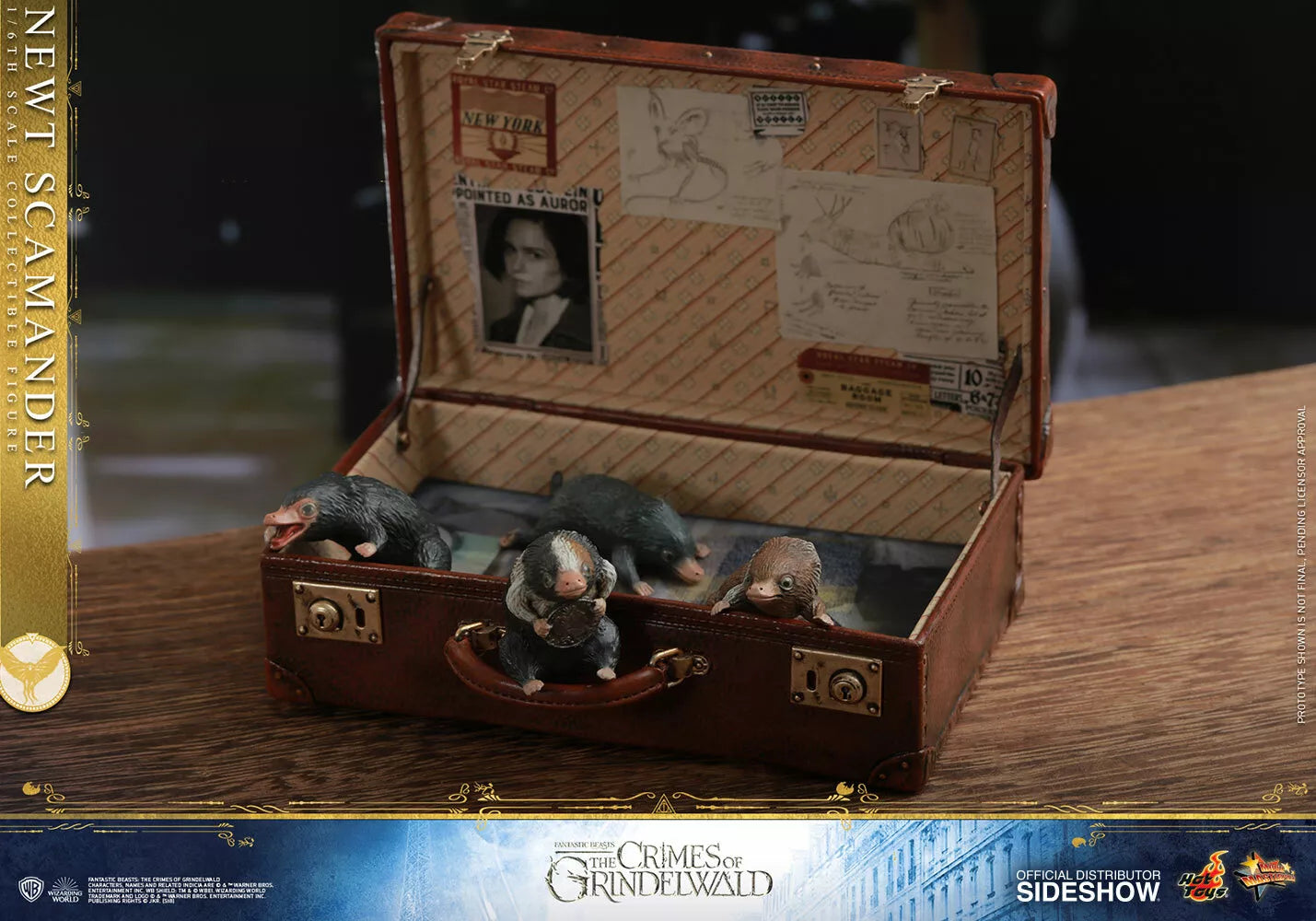 Newt Scamander 1/6 Scale Collectible Figure – Hot Toys (Fantastic Beasts: The Crimes of Grindelwald)