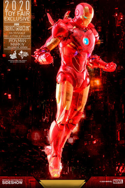 Iron Man Mark IV (Holographic Version) – 1/6 Scale Collectible Figure | Hot Toys - Anime Figuren günstig kaufen