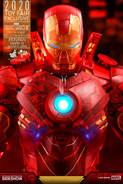 Iron Man Mark IV (Holographic Version) – 1/6 Scale Collectible Figure | Hot Toys - Anime Figuren günstig kaufen