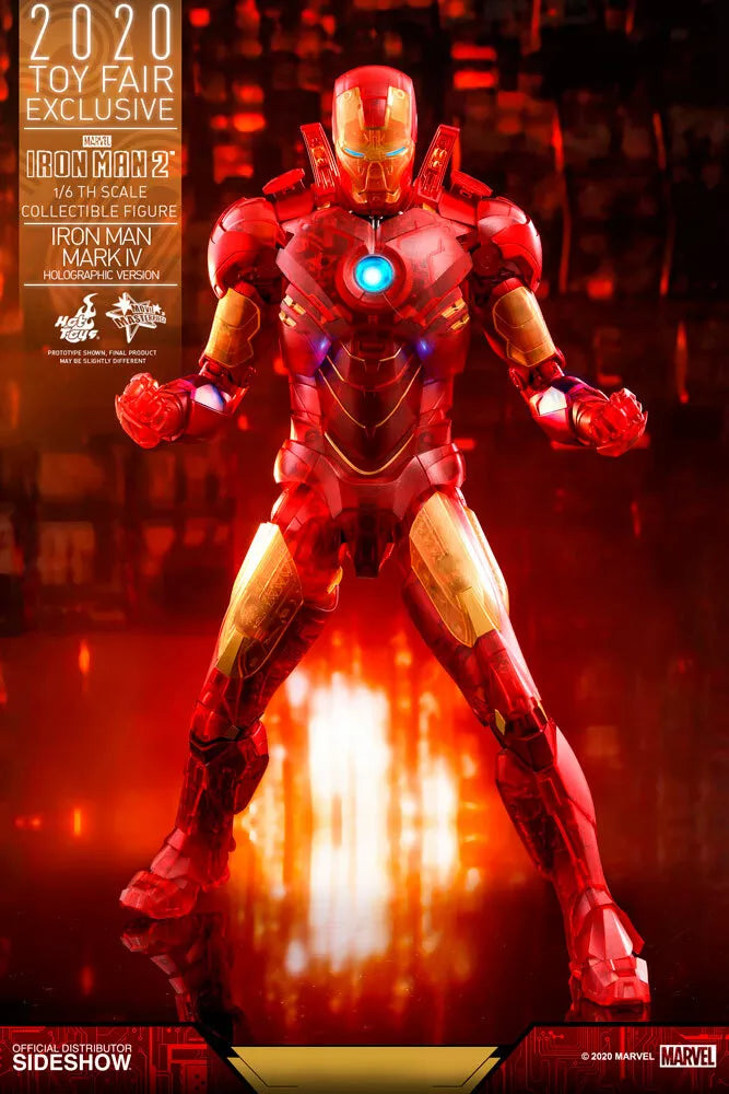 Iron Man Mark IV (Holographic Version) – 1/6 Scale Collectible Figure | Hot Toys - Anime Figuren günstig kaufen