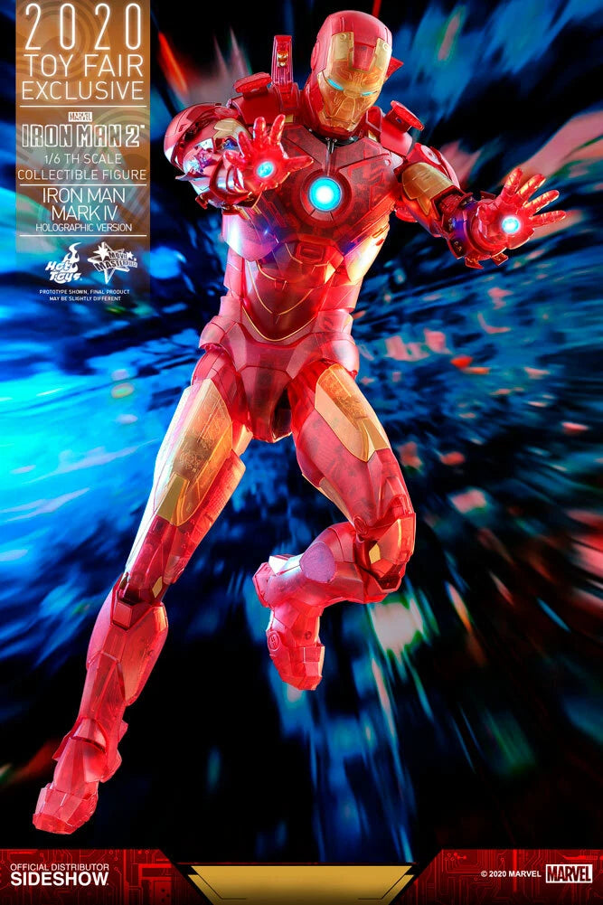 Iron Man Mark IV (Holographic Version) – 1/6 Scale Collectible Figure | Hot Toys - Anime Figuren günstig kaufen