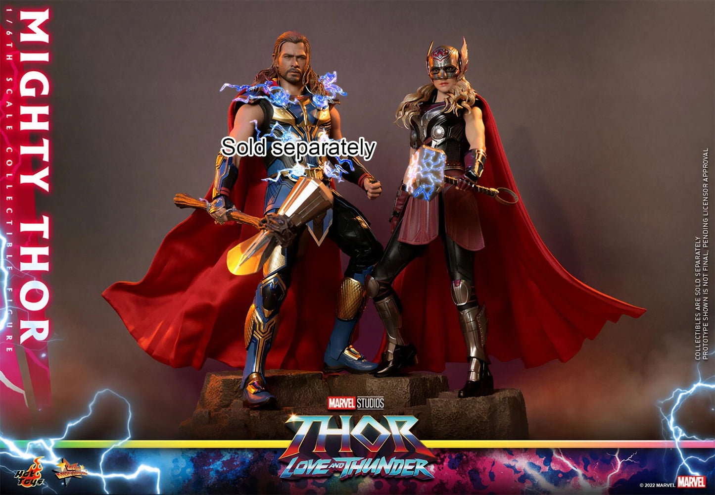 Mighty Thor DX Ver. 1/6 Scale Collectible Figure – Hot Toys Movie Masterpiece (Thor: Love and Thunder)