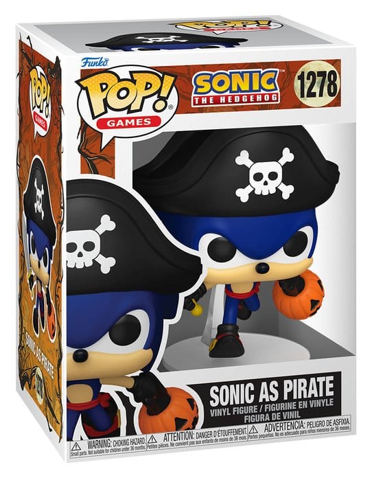 Sonic the Hedgehog POP! Games Vinyl Figur Pirate Sonic - Anime Figuren günstig kaufen
