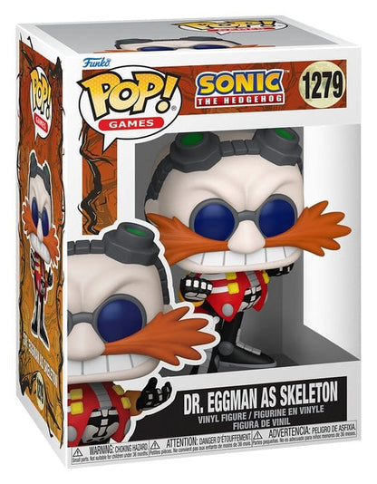 Sonic the Hedgehog POP! Games Vinyl Figur Skeleton Robotnik - Anime Figuren günstig kaufen