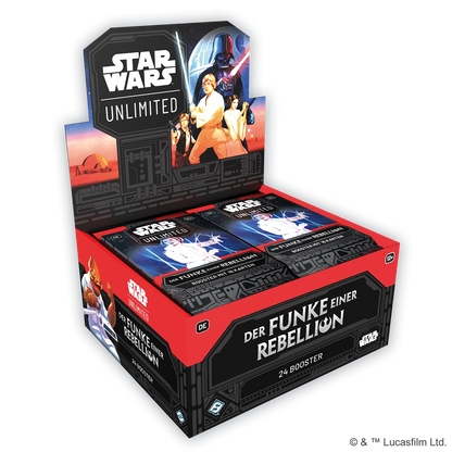 Star Wars: Unlimited – Der Funke einer Rebellion (Booster-Display) (EN)