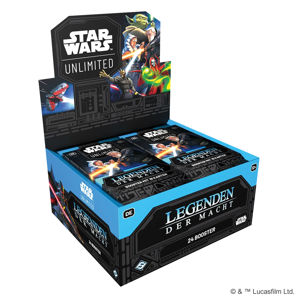 Star Wars: Unlimited – Legenden der Macht (Booster-Display) (DE)