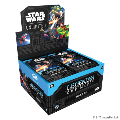 Star Wars: Unlimited – Legenden der Macht (Booster-Display) (DE)