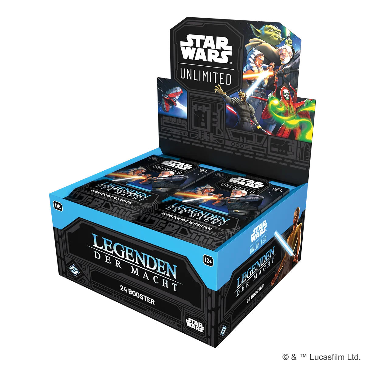 Star Wars: Unlimited – Legenden der Macht (Booster-Display) (DE)