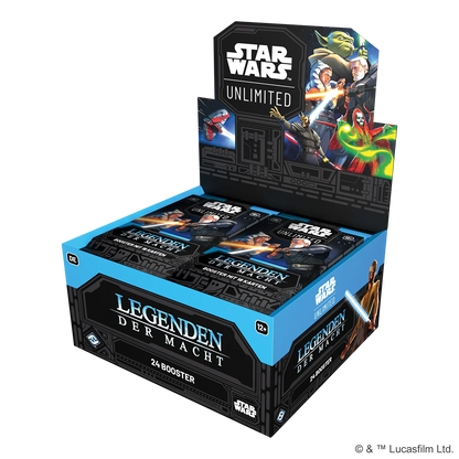 Star Wars: Unlimited – Legenden der Macht (Booster-Display) (DE)