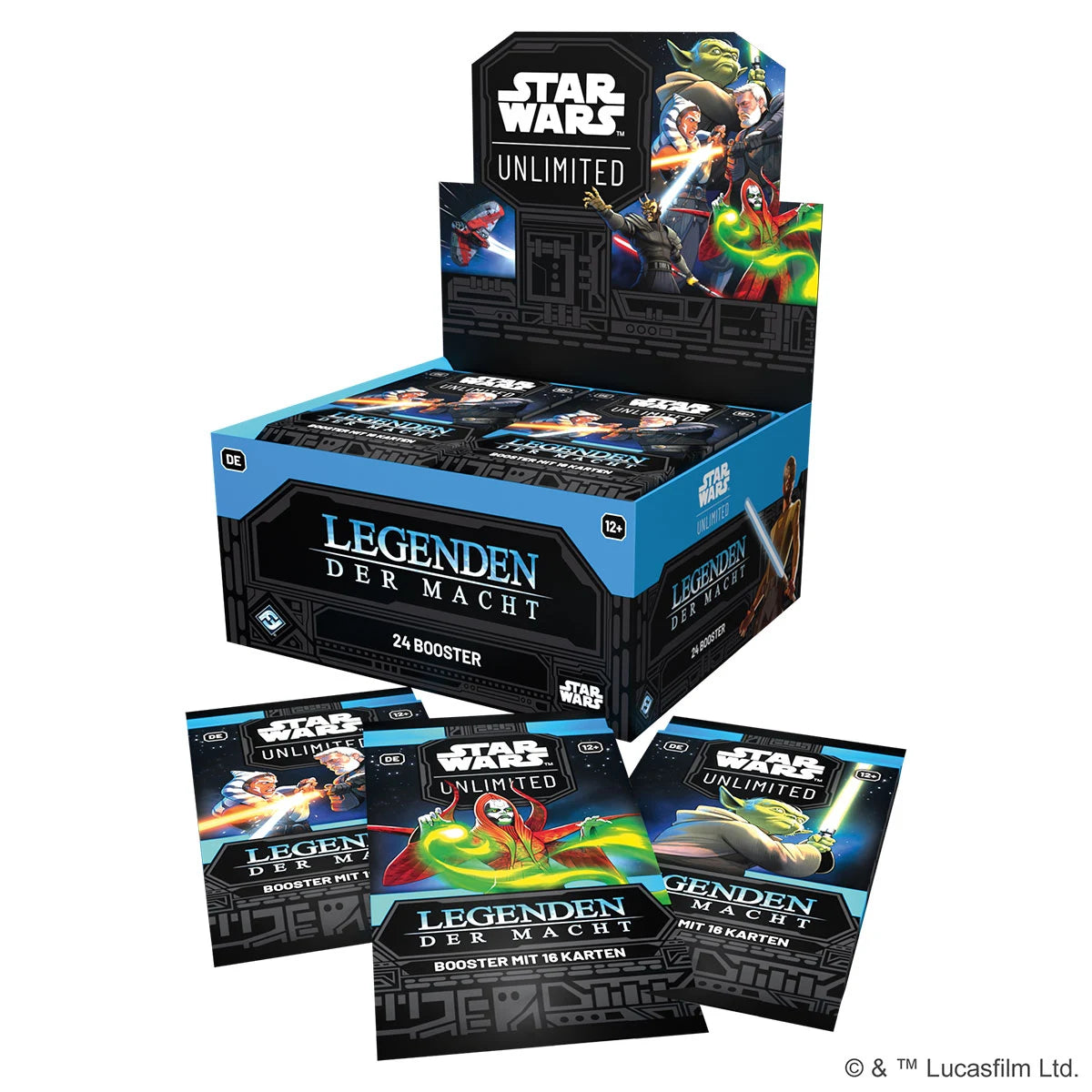 Star Wars: Unlimited – Legenden der Macht (Booster-Display) (DE)
