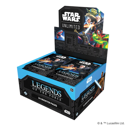 Star Wars: Unlimited – Legenden der Macht (Booster-Display) (EN)
