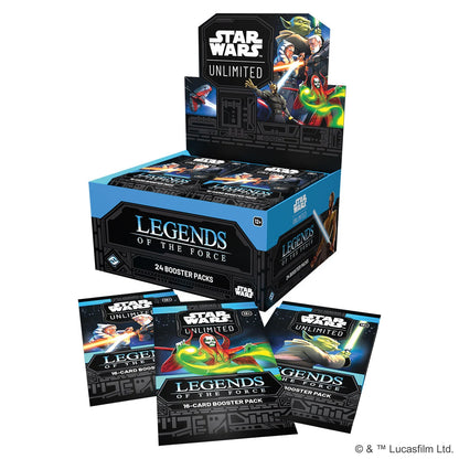 Star Wars: Unlimited – Legenden der Macht (Booster-Display) (EN)