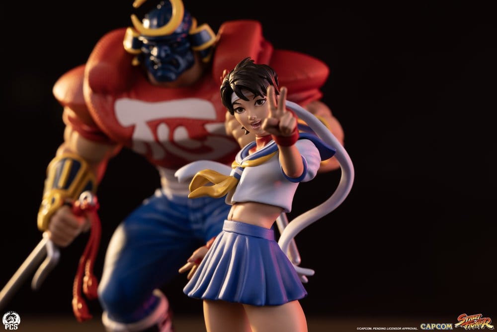 Street Fighter Street Jam Statuen Sakura & Sodom - Anime Figuren günstig kaufen