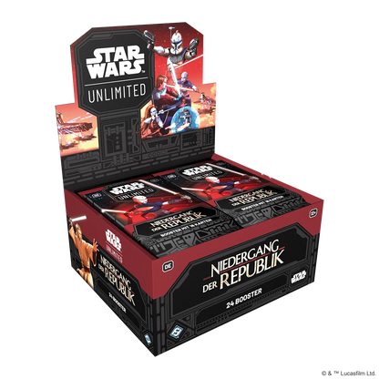 Star Wars: Unlimited – Niedergang der Republik (DE) - Anime Figuren günstig kaufen