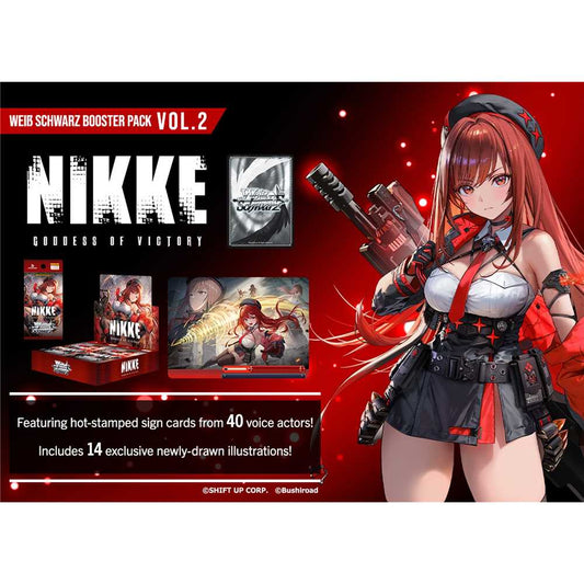 WEISS SCHWARZ BOOSTER PACK: GODDESS OF VICTORY: NIKKE VOL.2 (10 PACKS) - ENG - Anime Figuren günstig kaufen