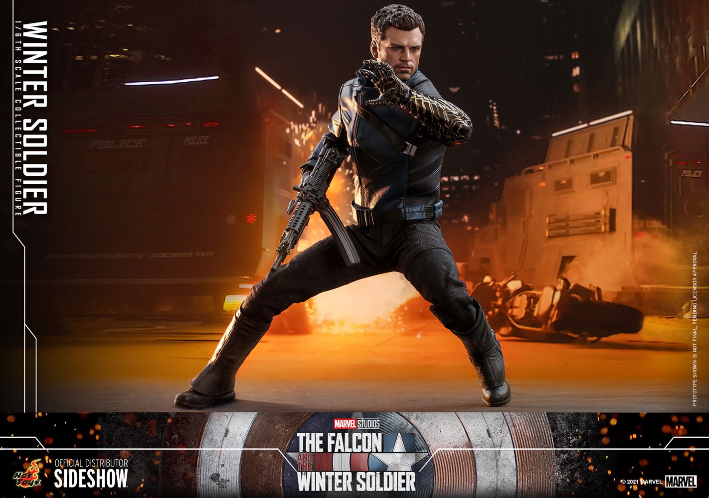 Winter Soldier 1/6 Scale Collectible Figure – Hot Toys TV Masterpiece (Falcon & Winter Soldier) - Anime Figuren günstig kaufen