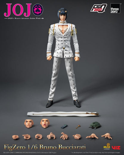 Bruno Bucciarati Jojo's Bizarre Adventure: Golden Wind FigZero ThreeZero - Anime Figuren günstig kaufen