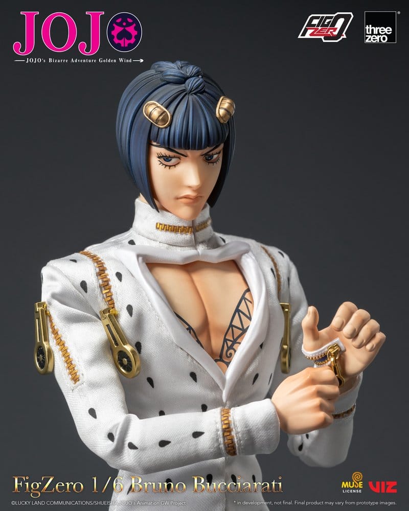 Bruno Bucciarati Jojo's Bizarre Adventure: Golden Wind FigZero ThreeZero - Anime Figuren günstig kaufen