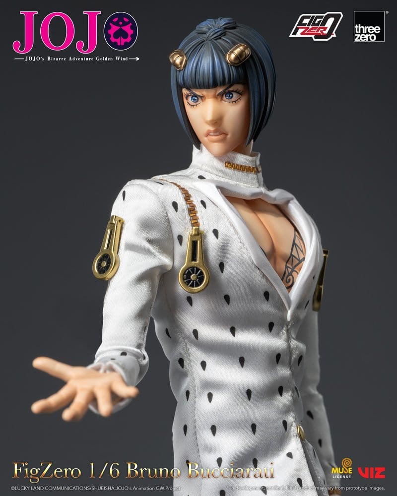 Bruno Bucciarati Jojo's Bizarre Adventure: Golden Wind FigZero ThreeZero - Anime Figuren günstig kaufen