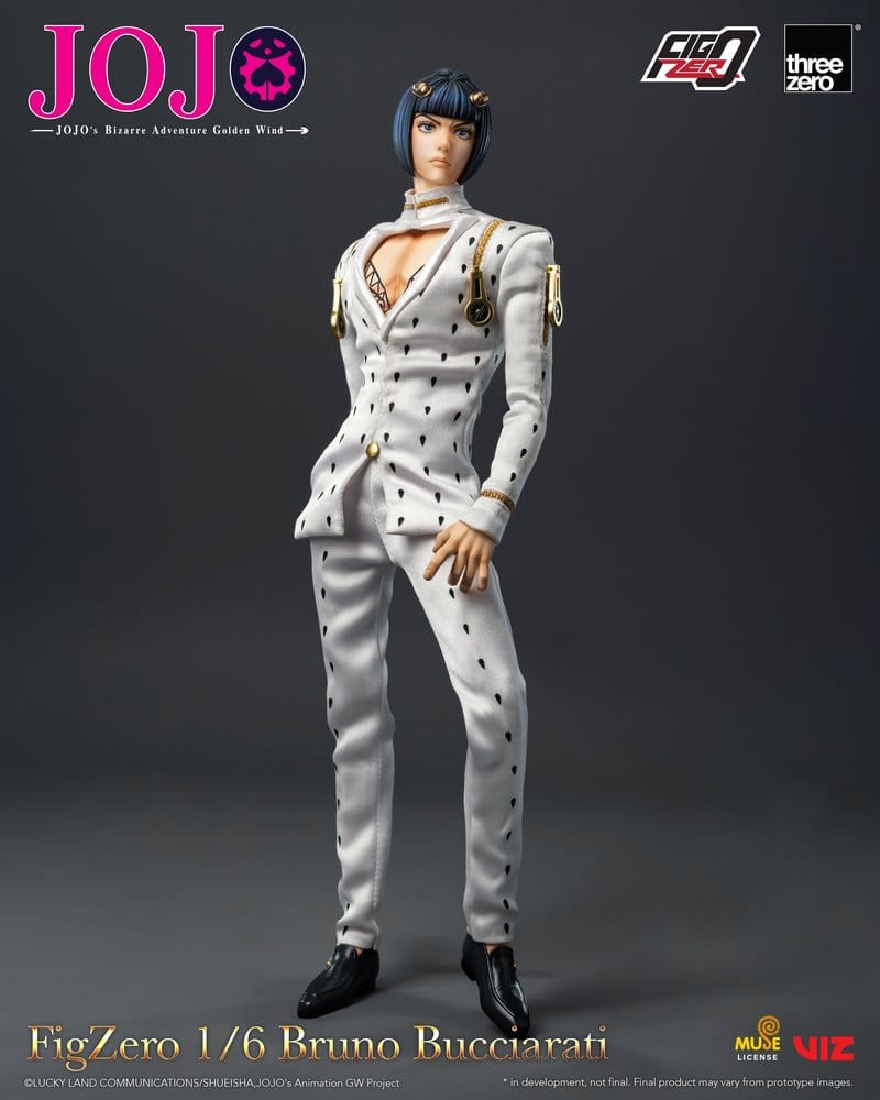 Bruno Bucciarati Jojo's Bizarre Adventure: Golden Wind FigZero ThreeZero - Anime Figuren günstig kaufen