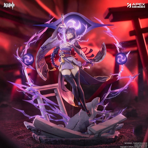 Detailansicht Genshin Impact PVC Figur Raiden Shogun Plane of Euthymia Ver.