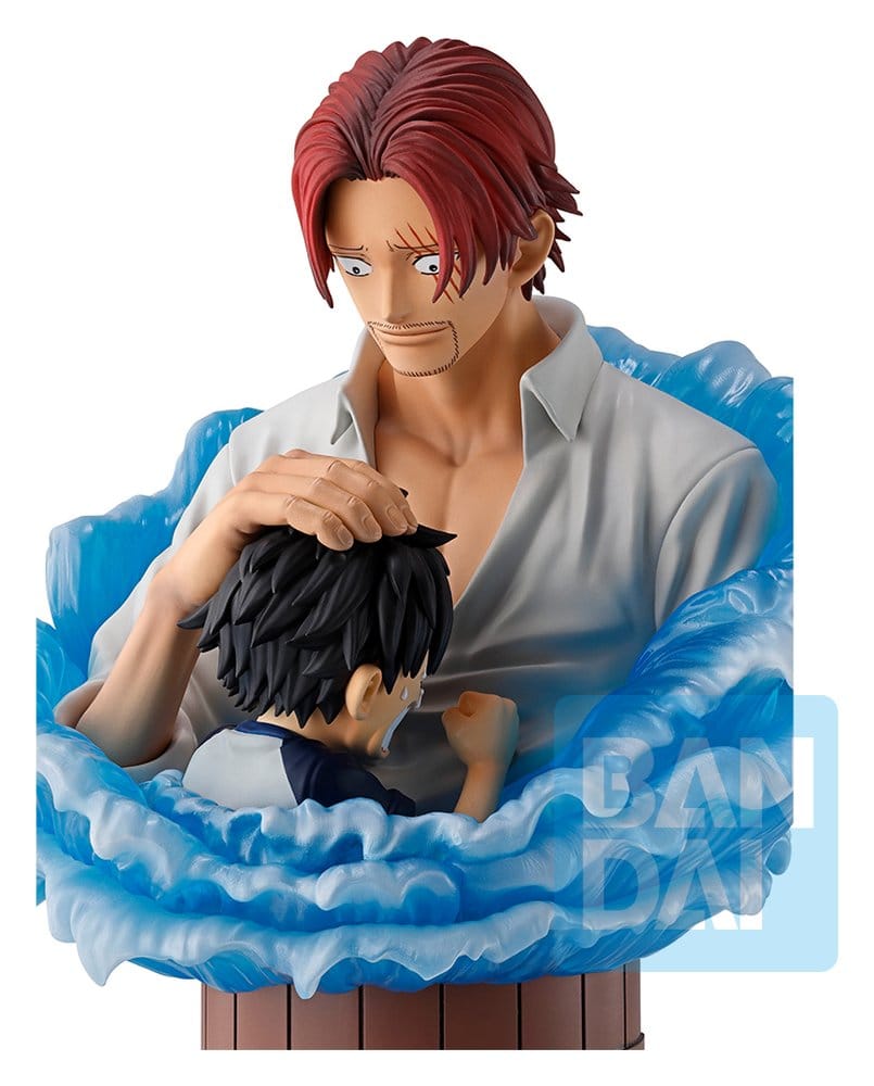 One Piece Ichibansho PVC-Figur Shanks & Luffy (Red Hair Pirates) 15 cm - Anime Figuren günstig kaufen