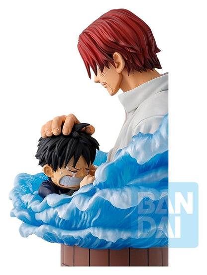 One Piece Ichibansho PVC-Figur Shanks & Luffy (Red Hair Pirates) 15 cm - Anime Figuren günstig kaufen