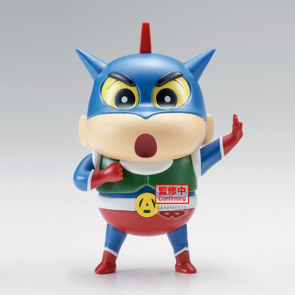 Crayon Shinchan Cosplay PVC-Figur Action Kamen Shinchan & Paper Robot Shinchan (Ver. Action Kamen Shinchan Special Color) - Anime Figuren günstig kaufen