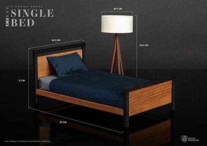 Diorama Props Series Zubehör-Set Single Bed Set