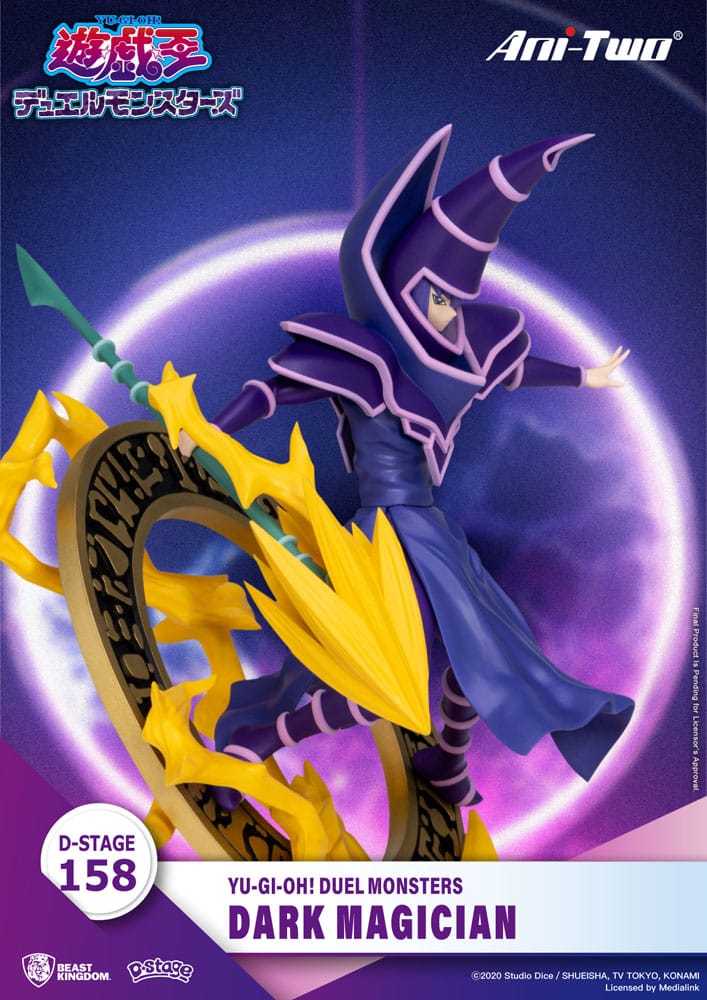 Dark Magician Yu-Gi-Oh! Duel Monsters D-Stage Beast Kingdoms - Anime Figuren günstig kaufen